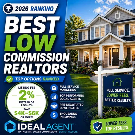 Best Low Commission Realtors in 2026 (Top Options Ranked)