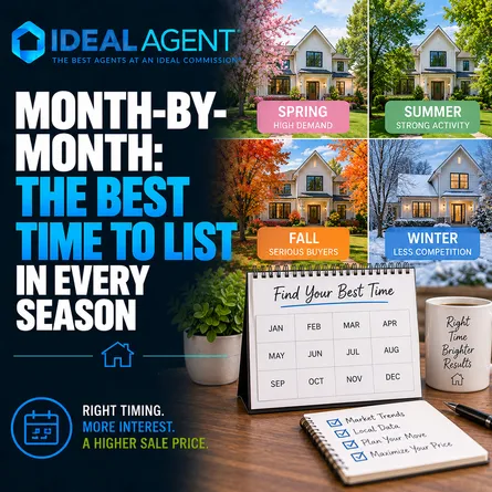 Month-by-Month: The Best Time to List in Every Season