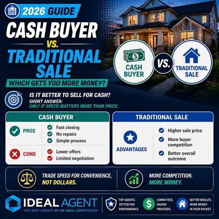 Cash Buyer vs. Traditional Sale: Which Gets You More Money?