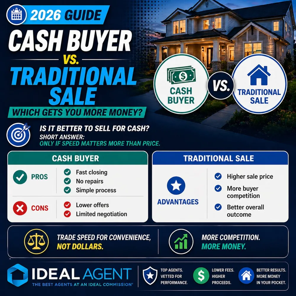Cash Buyer vs. Traditional Sale: Which Gets You More Money?