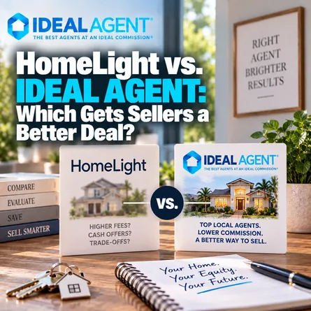 HomeLight vs. IDEAL AGENT: Which Gets Sellers a Better Deal?