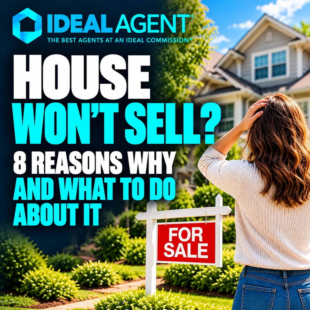 House Won't Sell? 8 Reasons Why and What to Do About It
