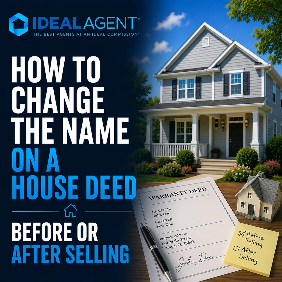 How to Change the Name on a House Deed Before or After Selling
