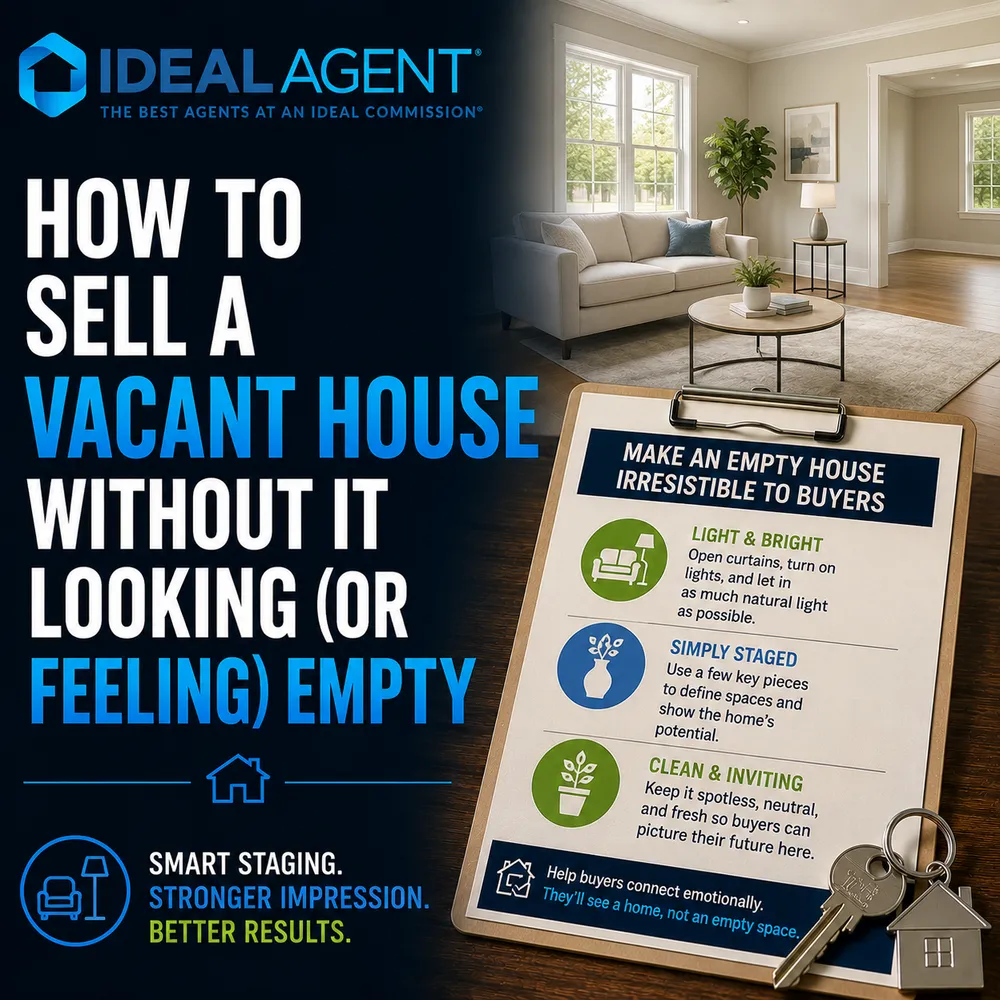 How to Sell a Vacant House Without It Looking (or Feeling) Empty