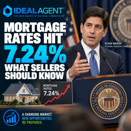 Mortgage Rates Hit 7.24%: What Sellers Should Know