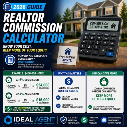 Realtor Commission Calculator: How Much Will You Pay?