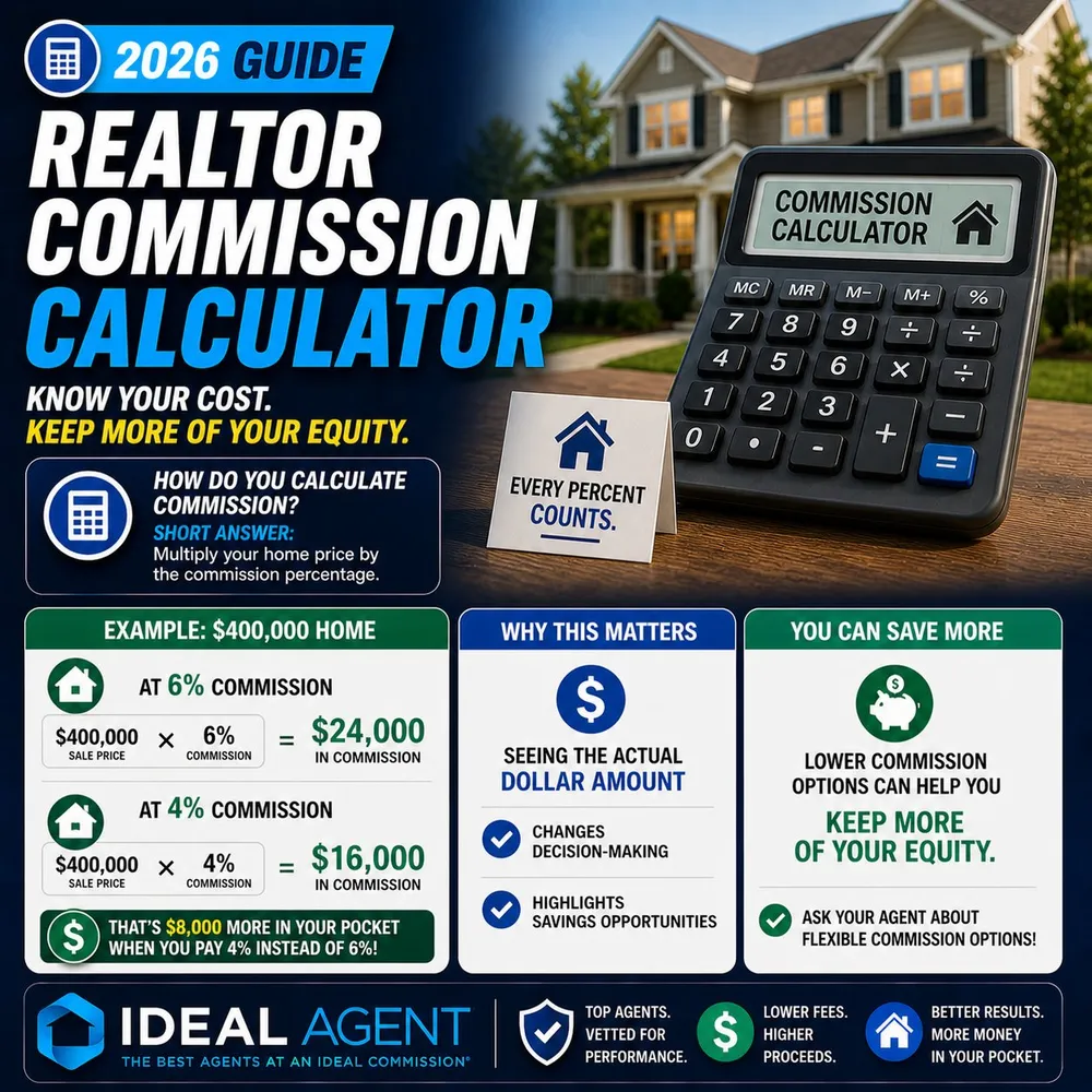 Realtor Commission Calculator: How Much Will You Pay?