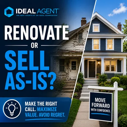 Renovate or Sell As-Is? How to Decide Before You List