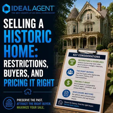Selling a Historic Home: Restrictions, Buyers, and Pricing It Right