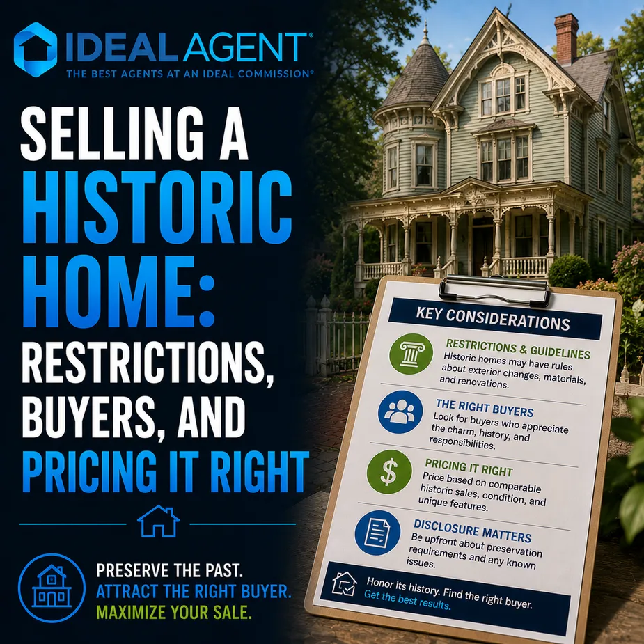 Selling a Historic Home: Restrictions, Buyers, and Pricing It Right