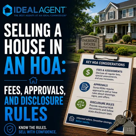Selling a House in an HOA: Fees, Approvals, and Disclosure Rules