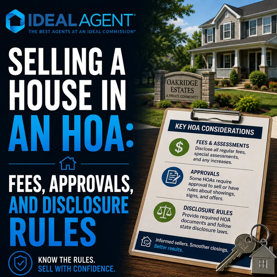 Selling a House in an HOA: Fees, Approvals, and Disclosure Rules