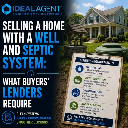 Selling a Home With a Well and Septic System: What Buyers' Lenders Require
