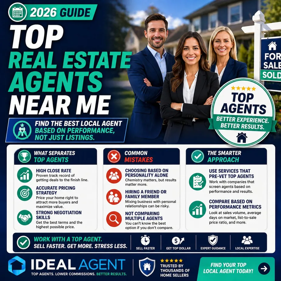 Top Real Estate Agents Near Me — How to Find the Best in 2026