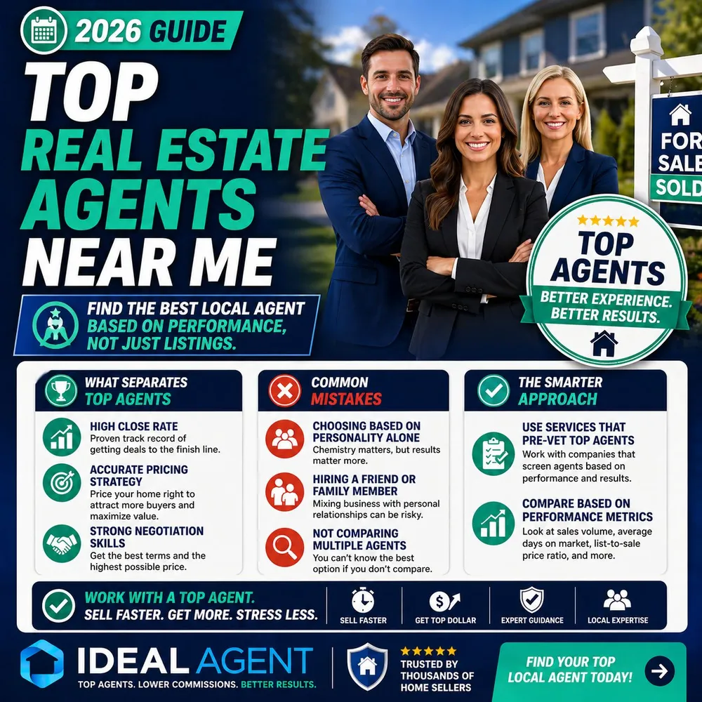 Top Real Estate Agents Near Me — How to Find the Best in 2026
