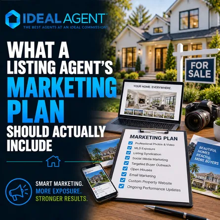What a Listing Agent's Marketing Plan Should Actually Include